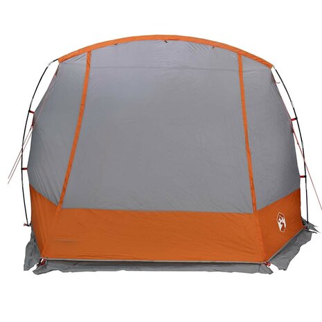 Autotent waterdicht grijs en oranje 6