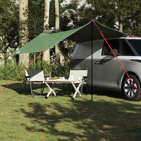 Autotent waterdicht groen 3
