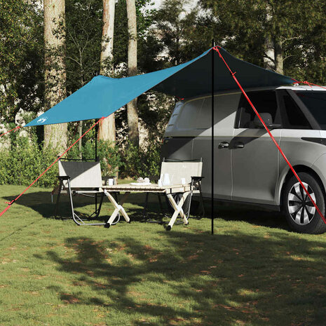 Autotent waterdicht blauw 3