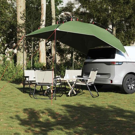 Autotent waterdicht groen 3
