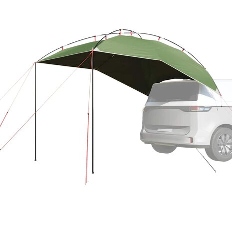Autotent waterdicht groen 1
