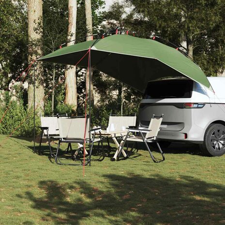 Autotent waterdicht groen 3