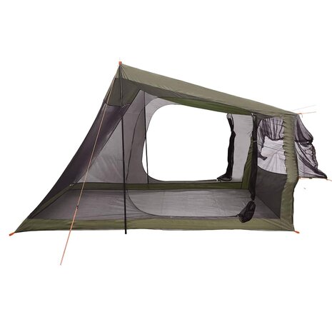 Autotent 2-persoons olijfgroen waterdicht 6