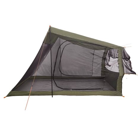 Autotent 2-persoons olijfgroen waterdicht 7