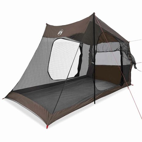 Autotent 2-persoons waterdicht bruin 2