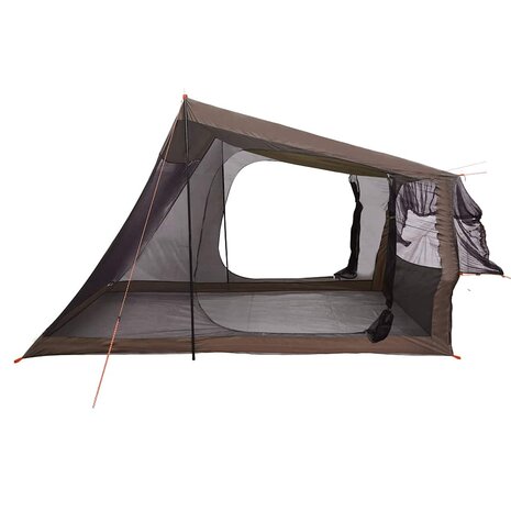 Autotent 2-persoons waterdicht bruin 6
