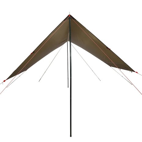Kampeerluifel waterdicht 438x376x212 cm bruin 4