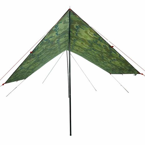 Kampeerluifel waterdicht 462x306x211 cm camouflage 4