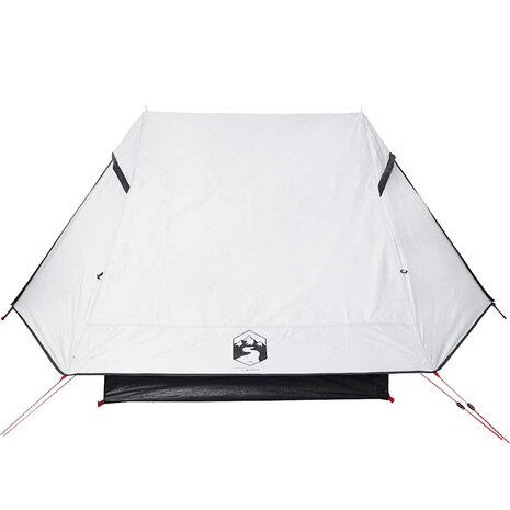 Tent 2-persoons waterdicht verduisterend stof wit 9