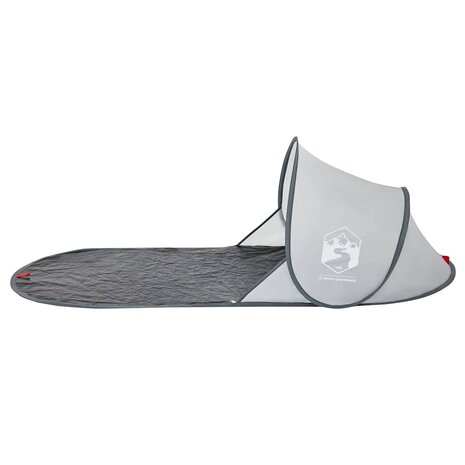 Strandtent pop-up waterdicht grijs 6
