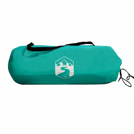 Strandtent 2-persoons zeegroen waterdicht 9
