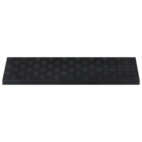 Trapmatten 5 st 25x75 cm rubber 5
