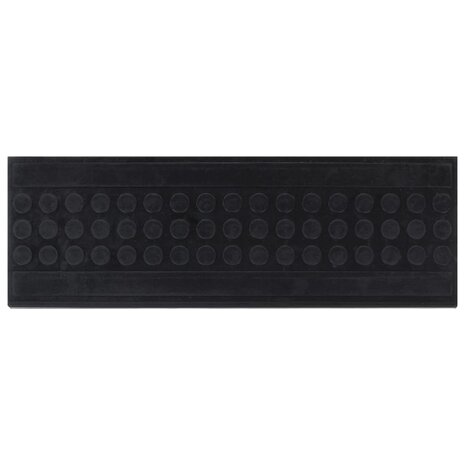 Trapmatten 5 st 25x75 cm rubber 2