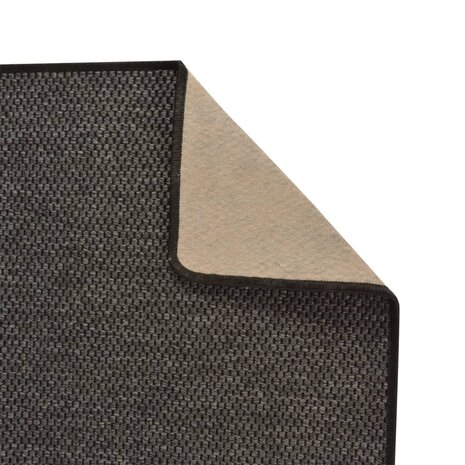 Tapijtloper 80x300 cm sisal-look antracietkleurig 4