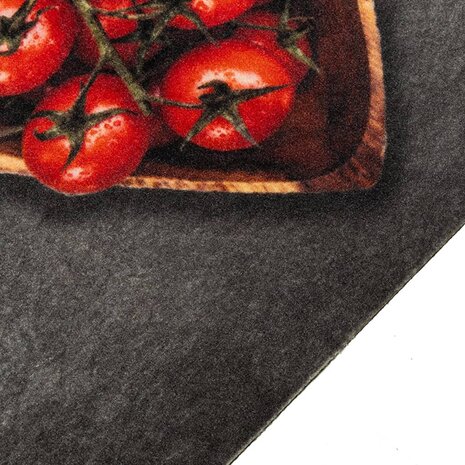 Keukenmat wasbaar kooktekst 45x150 cm fluweel 3