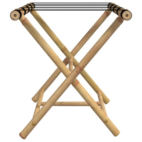 Bagagerek inklapbaar 62x42x50,5 cm bamboe 5