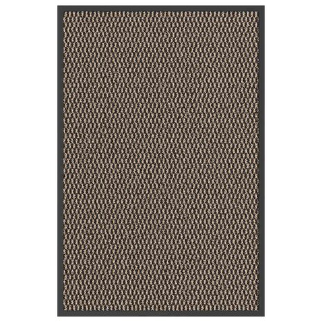 Deurmat 60x90 cm bruin 1