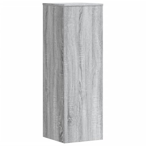 Plantenstandaard 33x33x100 cm bewerkt hout grijs sonoma eiken 6