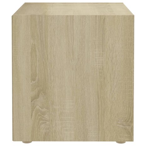 Tv-meubel 37x35x37 cm bewerkt hout sonoma eikenkleurig 4
