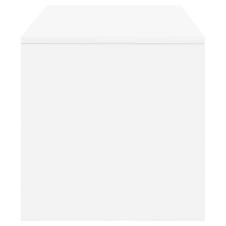 Tv-meubel 60x40x40 cm bewerkt hout wit 6