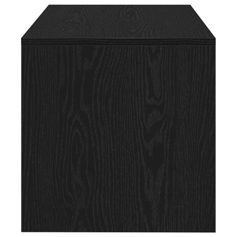 Tv-meubel 60x40x40 cm spaanplaat zwart eikenkleurig 6