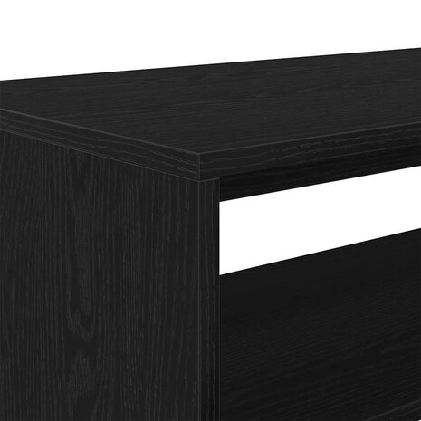 Tv-meubel 60x40x40 cm spaanplaat zwart eikenkleurig 8