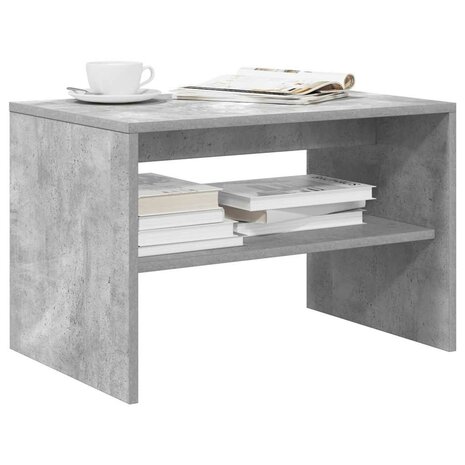 Tv-meubel 60x40x40 cm bewerkt hout betongrijs 1