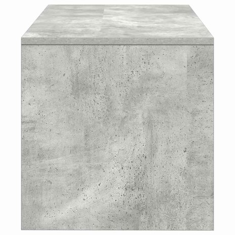 Tv-meubel 60x40x40 cm bewerkt hout betongrijs 6