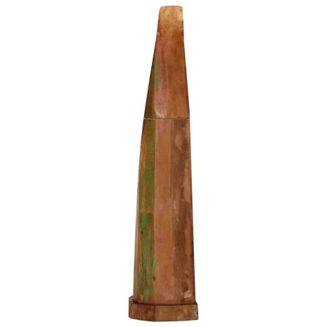 Kast bootvorm 39x27x127 cm gerecycled hout 3