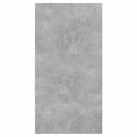 Tv-wandmeubel 37x37x72 cm bewerkt hout betongrijs 5