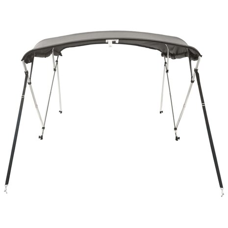 Biminitop 4 bogen met zijwanden 243x(200-213)x137 cm 5
