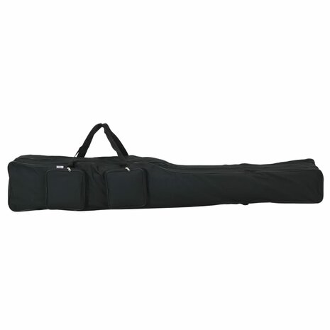 Hengeltas 160 cm oxford stof zwart 1