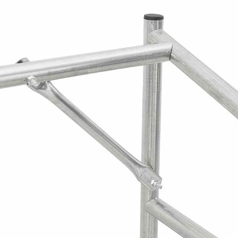 Haardhoutrek met regenhoes 100,5x40,5x110,5 cm staal 9