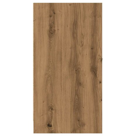 Apothekerskast 40x41x77,5 cm bewerkt hout artisanaal eikenkleur 6