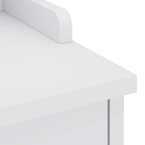 Gangbankje SANDNES wit 45x40x50 cm massief grenenhout 9