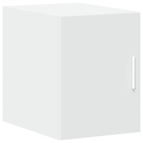 Wandkast 30x42,5x40 cm bewerkt hout wit 2