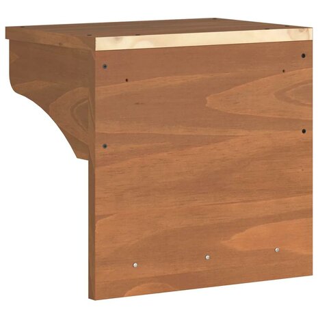 Wandkapstok SANDNES 43x30x42 cm massief grenenhout 7