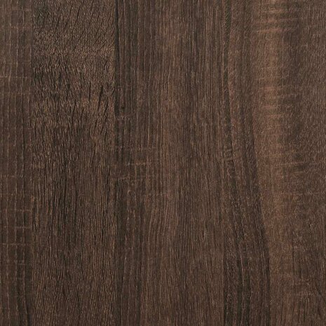Schoenenrek 48x38x97,5 cm bewerkt hout bruin eikenkleurig 8