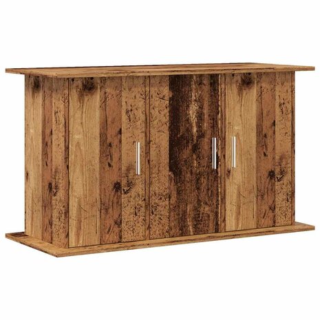 Aquariumstandaard 101x41x58 cm bewerkt hout oud houtkleurig 2