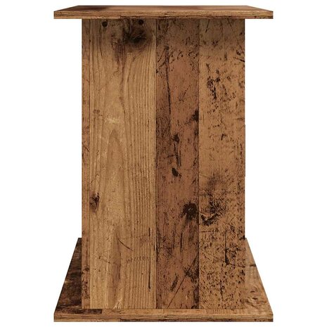 Aquariumstandaard 101x41x58 cm bewerkt hout oud houtkleurig 5