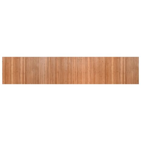 Vloerkleed rechthoekig 60x300 cm bamboe naturel 2
