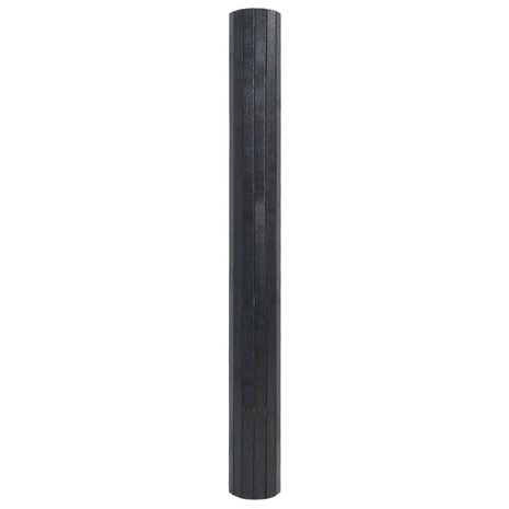 Vloerkleed rechthoekig 60x300 cm bamboe grijs 3