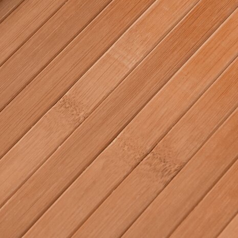 Vloerkleed rechthoekig 60x200 cm bamboe naturel 7