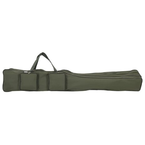 Hengeltas 150 cm oxford stof donkergroen 1