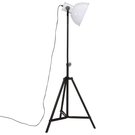 Vloerlamp 25 W E27 61x61x90/150 cm wit 4