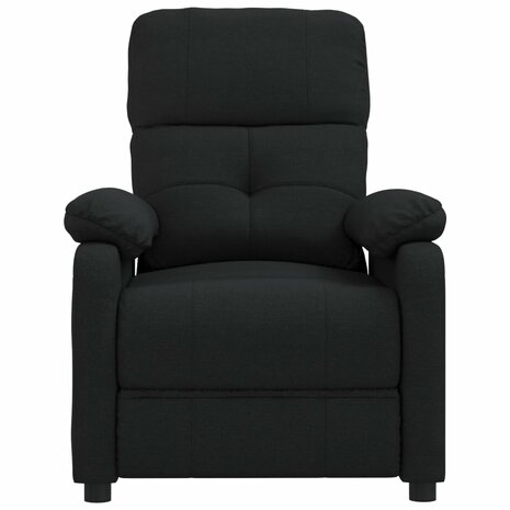 Massagestoel stof zwart 3