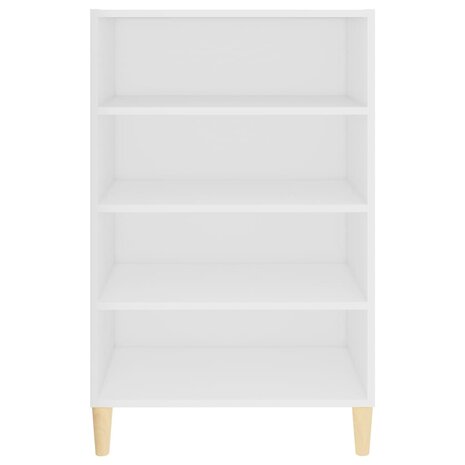 Dressoir 57x35x90 cm bewerkt hout wit 4