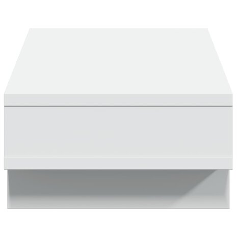 Monitorstandaard 50x27x15 cm bewerkt hout wit 5