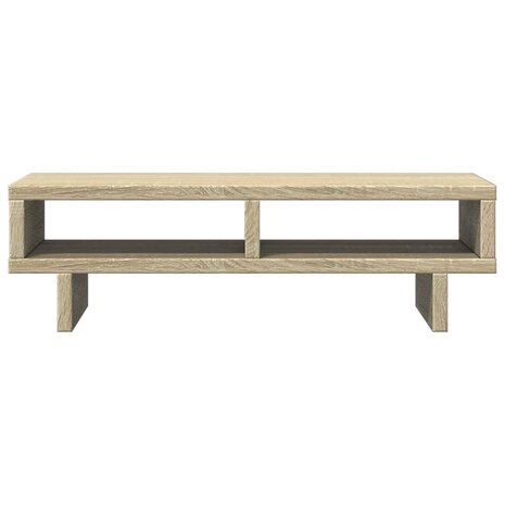 Monitorstandaard 50x27x15 cm bewerkt hout sonoma eikenkleurig 4