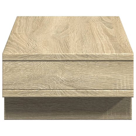 Monitorstandaard 50x27x15 cm bewerkt hout sonoma eikenkleurig 5